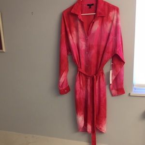 DREW TIE DYED SHIRT DRESS - NWT